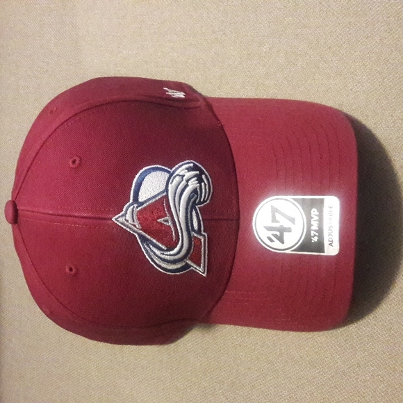 Colorado Avalanche '47 Legend MVP Adjustable Hat - Burgundy - Picture 2 of 3